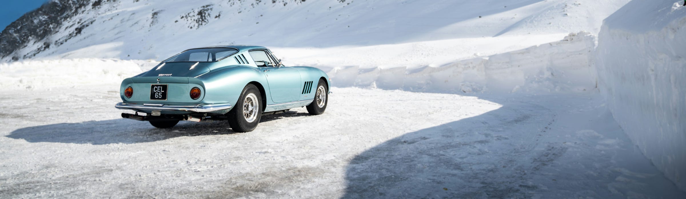 Custom-made studded tires, designed specifically for ice tracks and racing drive.