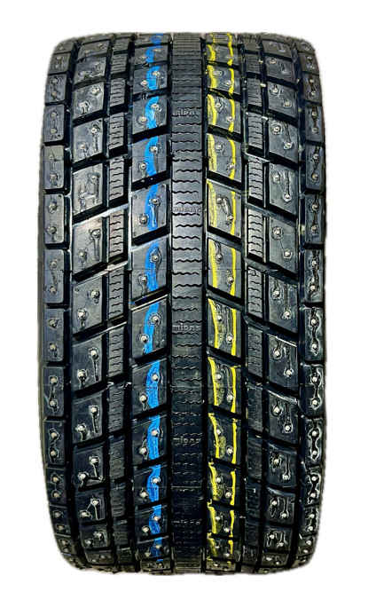 Studded tyres for Sport car, GT and Supercar for racing use on frozen lakes. 