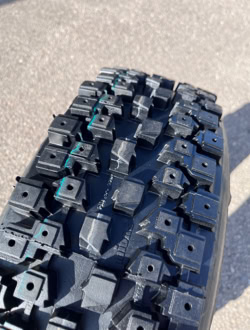 — 185/65R15 — Design MS15 Max 295 studs glued / tire Protrusion of 2.5 or 3.5mm Ø without studs 640mm 
