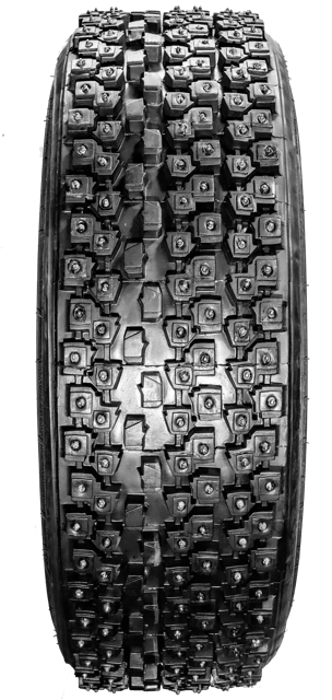 Studded tyres for Sport car, GT and Supercar for racing use on frozen lakes. 