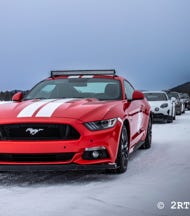 Custom-made studded tires, designed specifically for ice tracks and racing drive.