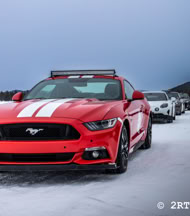 Custom-made studded tires, designed specifically for ice tracks and racing drive.